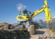 Spingraafmachines Menzi M525