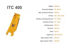 Staalschrootsnijders Italdem ITC 400