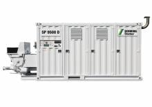 Stationaire betonpompen SCHWING-Stetter SP 9500 D Container