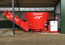 stationaire voermengwagens Trioliet Solomix 1-1000