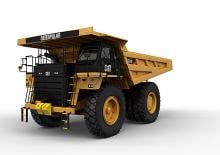 Stortwagen met achterwaartse kanteling Caterpillar 777E