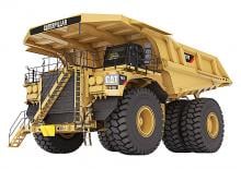 Stortwagen met achterwaartse kanteling Caterpillar 797F