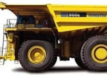 Stortwagen met achterwaartse kanteling Komatsu 960E-1K