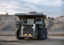 Stortwagen met achterwaartse kanteling Liebherr T 284