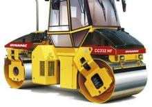 Tandemtrilwalsen Dynapac CC 232 HF