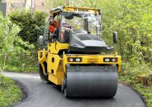 Tandemtrilwalsen Bomag BW 154 APO-4i