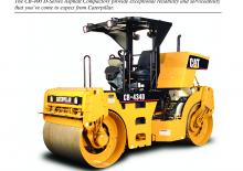 Tandemtrilwalsen Caterpillar CB-434D XW