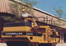 Tandemtrilwalsen Caterpillar CB-534