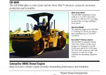 Tandemtrilwalsen Caterpillar CB-564D