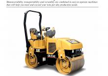 Tandemtrilwalsen Caterpillar CB214E