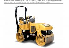 Tandemtrilwalsen Caterpillar CB224E