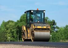 Tandemtrilwalsen Caterpillar CB44B