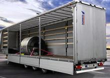 Tarpaulin platform semi-opleggers Schmitz Cargobull S.CS COIL