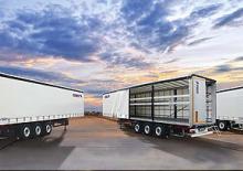 Tarpaulin platform semi-opleggers Schmitz Cargobull S.CS MEGA X-LIGHT