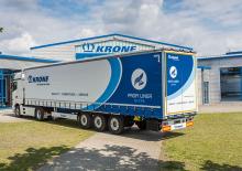 Tarpaulin platform semi-opleggers Krone SDP 27 elB4-CS