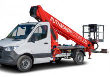 Telescoophoogwerkers op vrachtwagens Ruthmann ECOLINE 270