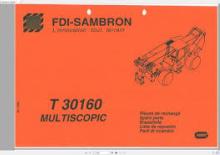 Telescoopladers Sambron T 30160 S