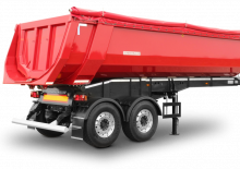 Tipper semi-oplegger Schwarzmüller 2-axle aluminium segment tipper semitrailer