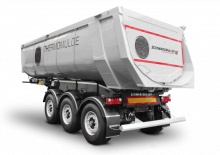 Tipper semi-oplegger Schwarzmüller 3-Axle Aluminium-Segment Tipper Semitrailer with thermal insulation