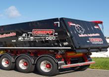 Tipper semi-oplegger Kempf SKM 35/3 Aki