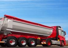 Tipper semi-oplegger Kempf SKM 35/3 SR MEMBRAN
