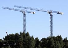 Torenkranen - Trolley-arm - Boven draaiend Comansa 21LC450