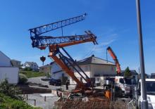 Torenkranen - Trolley-arm - Onder draaiend Arcomet A 28 A