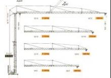 Torenkranen - Trolley-arm - Onder draaiend Arcomet A 45