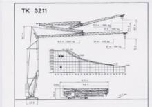 Torenkranen - Trolley-arm - Onder draaiend KSD TK  3211