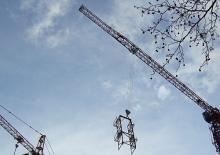 Torenkranen - Trolley-arm - Onder draaiend Zeppelin ZBS 63
