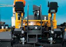 Track-asfalteermachines Volvo 10' Wedge-Lock 
