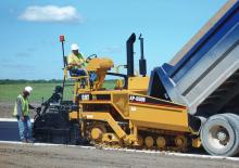 Track-asfalteermachines Caterpillar AP650B