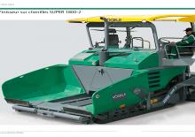 Track-asfalteermachines Vögele Super 1800-2