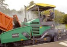 Track-asfalteermachines Vögele Super 2000