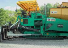 Track-asfalteermachines Vögele Super 2500