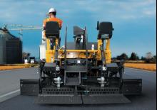 Track-asfalteermachines Volvo Wedge-Lock 