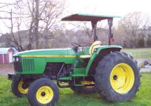 Tractoren met tweewielaandrijving John Deere 5510 Std