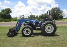 Tractoren met tweewielaandrijving New Holland TN 65 V (302) Hinterrad