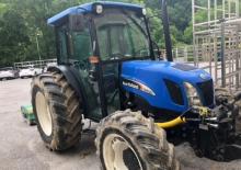 Tractoren met tweewielaandrijving New Holland TN 75 V (302) Hinterrad Turbo