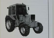 Tractoren met vierwielaandrijving Belarus 1020 DT