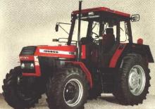Tractoren met vierwielaandrijving Ursus 10334