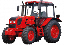 Tractoren met vierwielaandrijving Belarus 1221.7