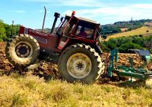 Tractoren met vierwielaandrijving Fiatagri 140-90