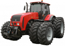 Tractoren met vierwielaandrijving Belarus 3522