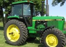 Tractoren met vierwielaandrijving John Deere 4450