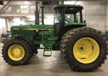 Tractoren met vierwielaandrijving John Deere 4850