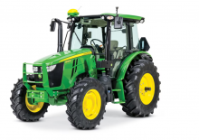 Tractoren met vierwielaandrijving John Deere 5095M 