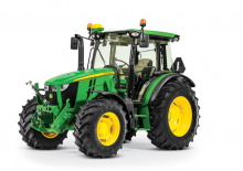 Tractoren met vierwielaandrijving John Deere 5105M 