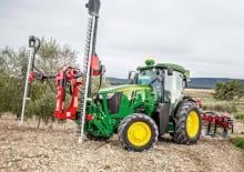 Tractoren met vierwielaandrijving John Deere 5120ML