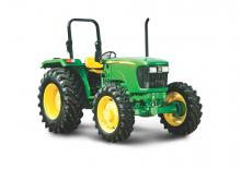 Tractoren met vierwielaandrijving John Deere 5210